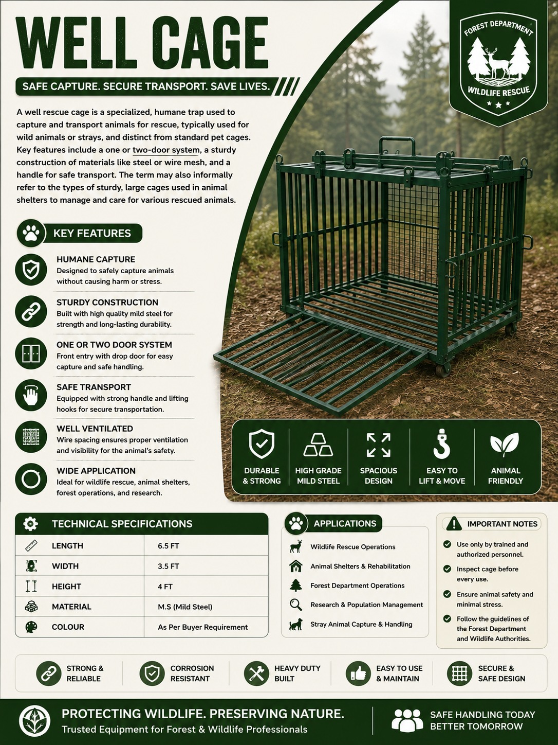 WELL CAGE